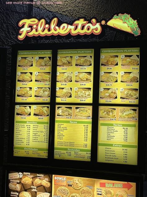 filibertos menu